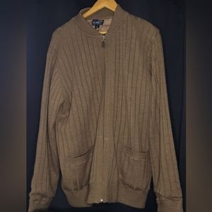 Vintage Arnold Palmer zipup cardigan